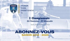 Thonon Evian Grand Genève Football Club - lancement abonnement