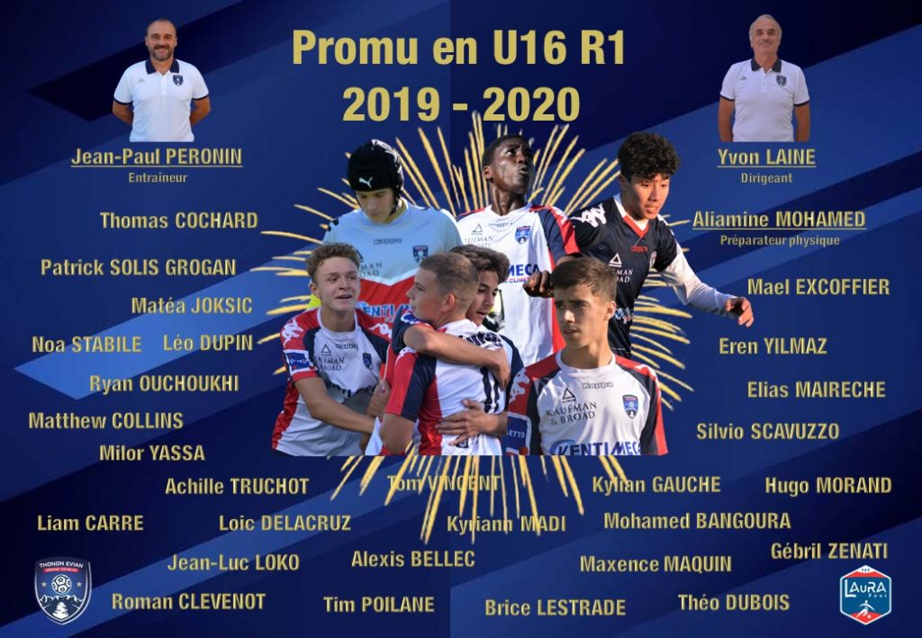 Thonon Evian Grand Genève Football Club - Montée U16