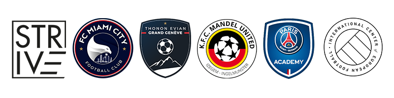 Thonon Evian Grand Genève Football Club - strive logo