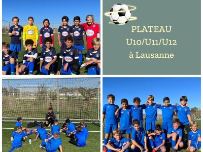 Thonon Evian Grand Genève Football Club - PLATEAU U11 A LAUSANNE