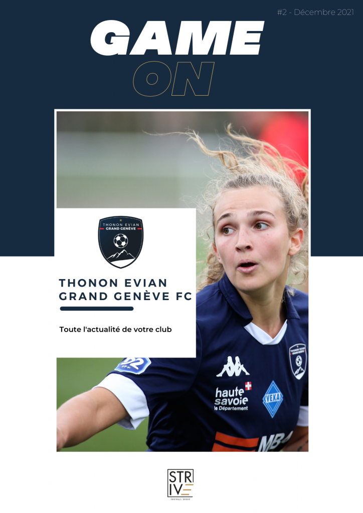 Thonon Evian Grand Genève Football Club - PAGE DE COUVERTURE